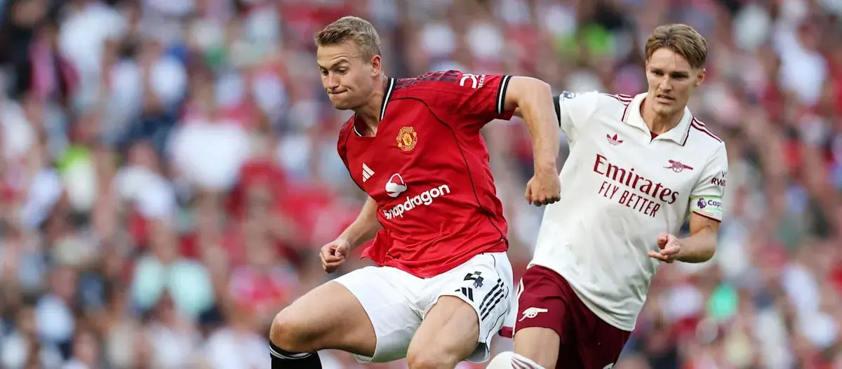 Matthijs de Ligt back at Carrington as he continues his road to recovery