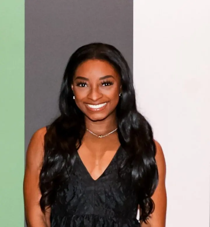 Simone Biles Sizzles in Plunging Red Swimsuit and Now I Need One Just Like It