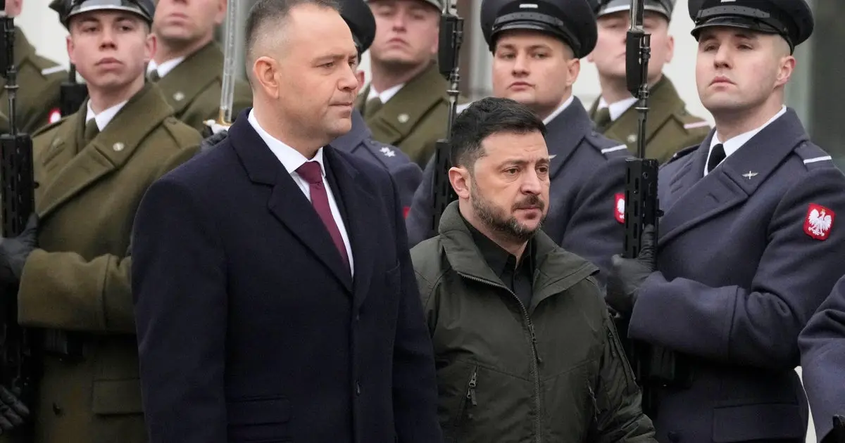 Zelenskyy returns Poland's highest honor after Polish president revokes it in history dispute