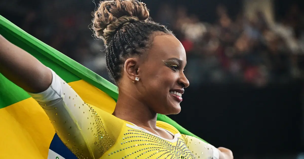 Who is Rebeca Andrade? This Brazilian gymnast could challenge Simone Biles for gold in Paris