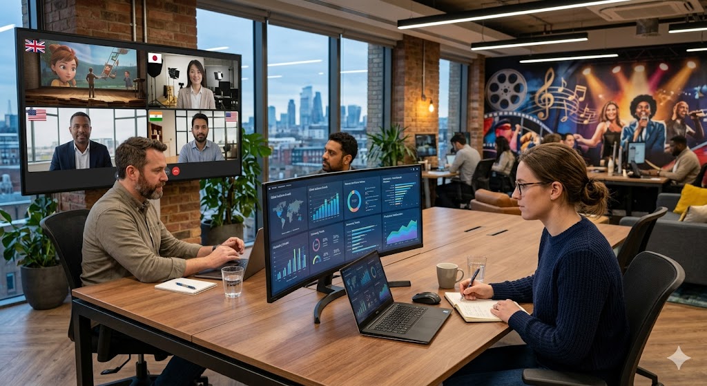 Research on Hybrid Workplaces and the Future of Global Entertainment